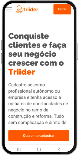 Imagem do aplicativo Triider relacionada ao texto sobre aplicativos para ganhar dinheiro