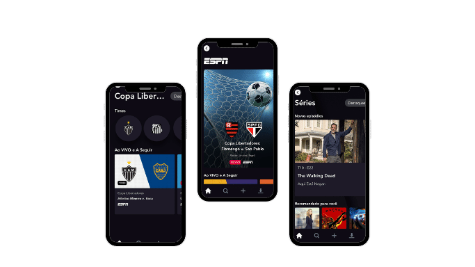 Star+ app com jogos ao vivo, séries e filmes