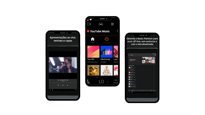 youtube music app para ouvir música no celular
