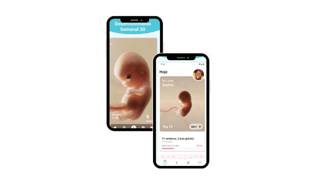 aplicativo de gravidez da philips